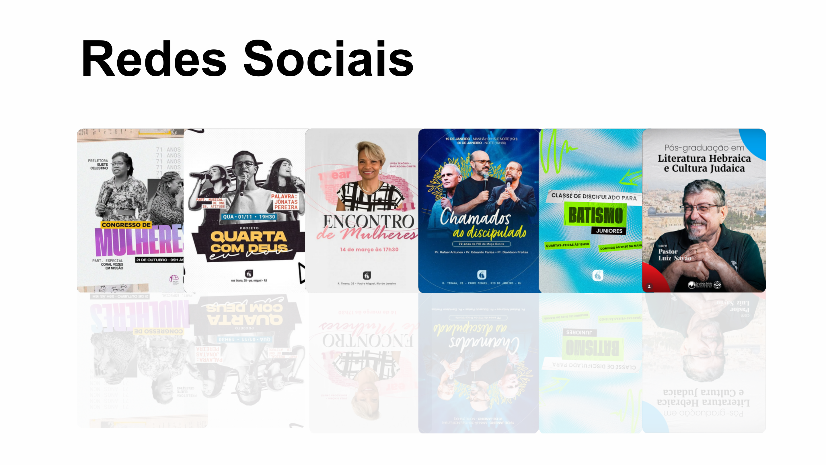 Redes Sociais — Portfólio Iwilldesign